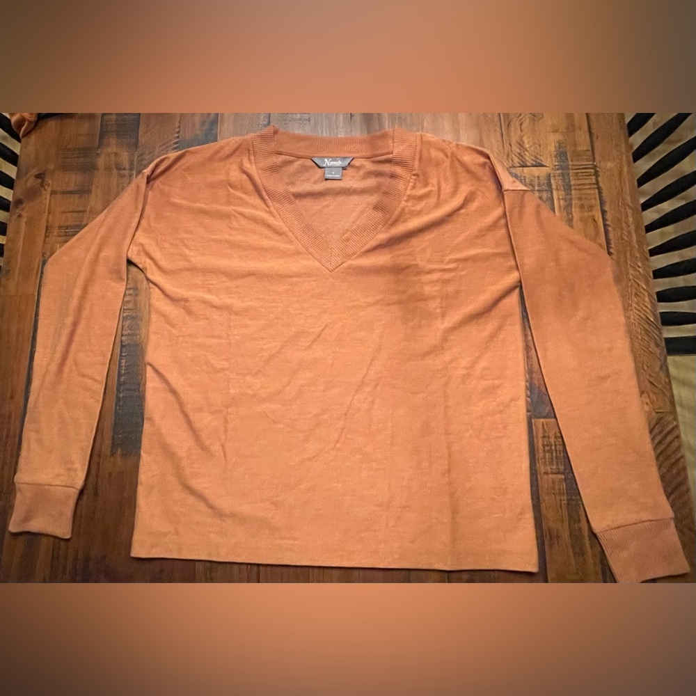Natural Reflections Rust Long Sleeve Tee